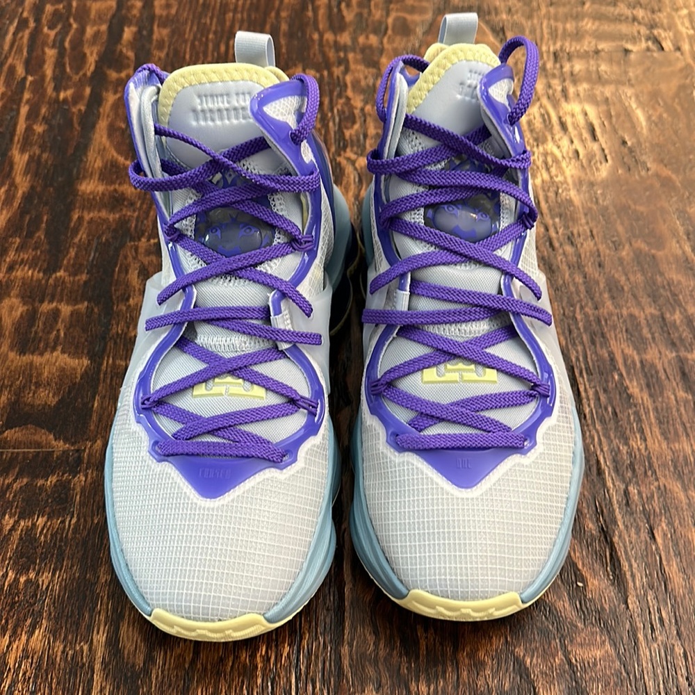 LEBRON XIX (GS) AURA/CITRON TINT-WORN BLUE